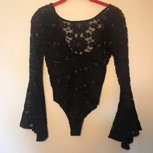 Lace Bodysuit FUN SLEEVES
